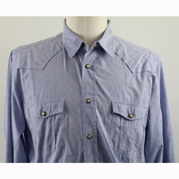Hugo Boss Edaone Western Cowboy Shirt XL - Picture 1 of 7